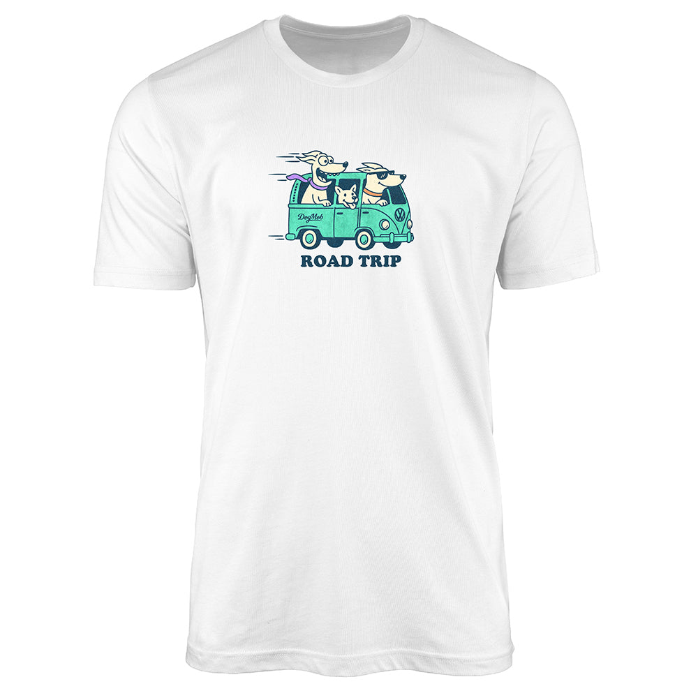 Road Trip Premium Tee White