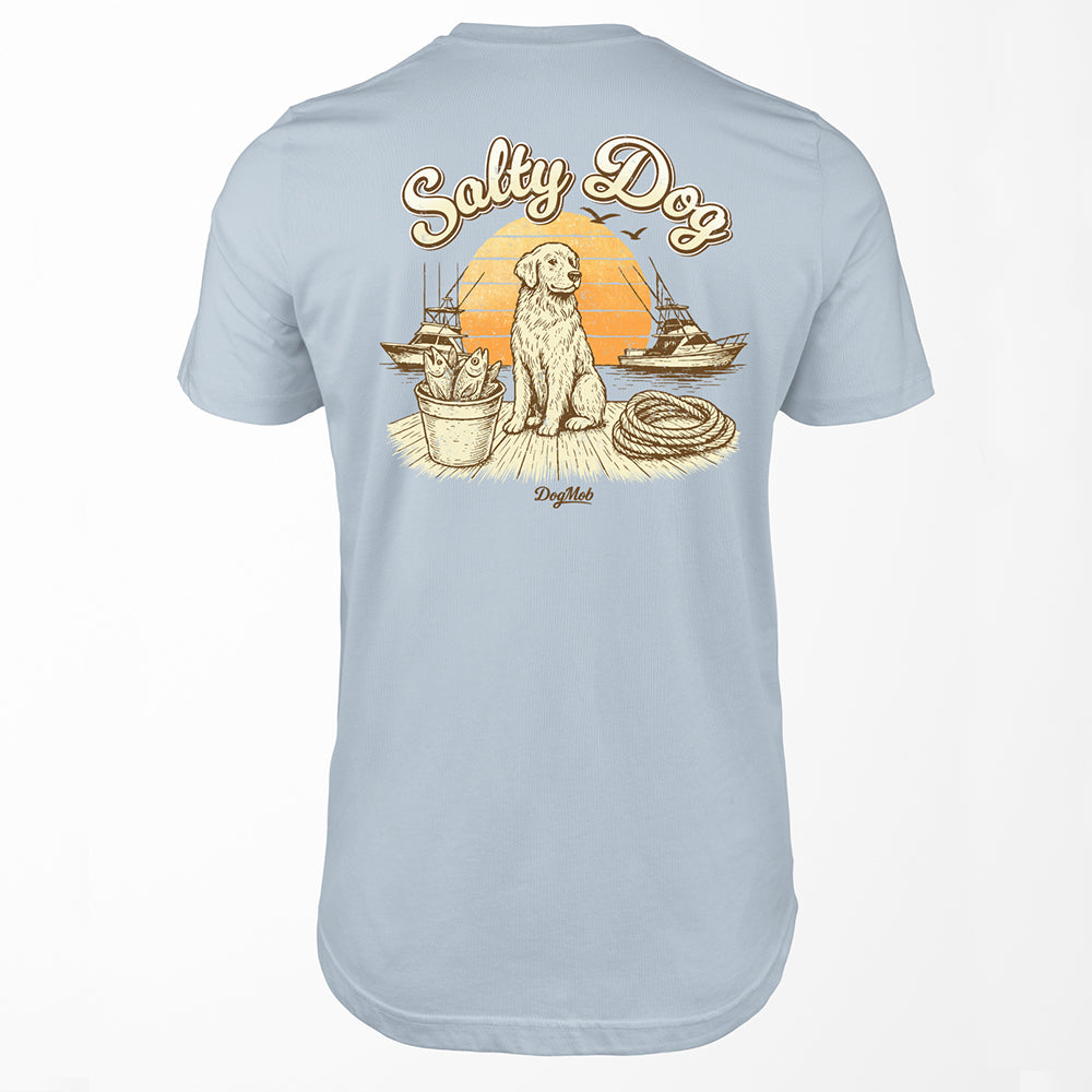 Salty Dog Premium Tee Light Blue