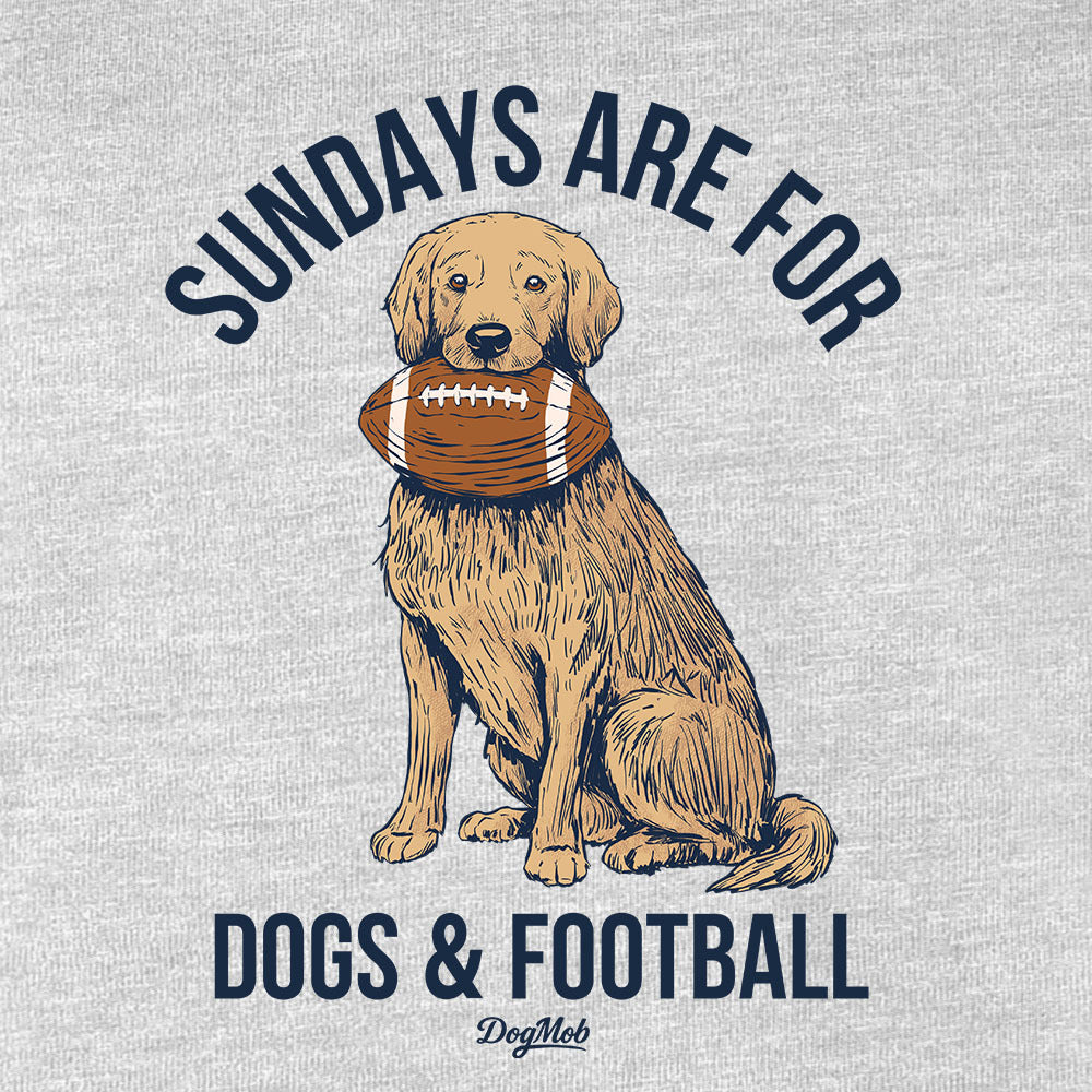 Sundays Are For Dogs & Freedom Premium Hoodie Heather Grey