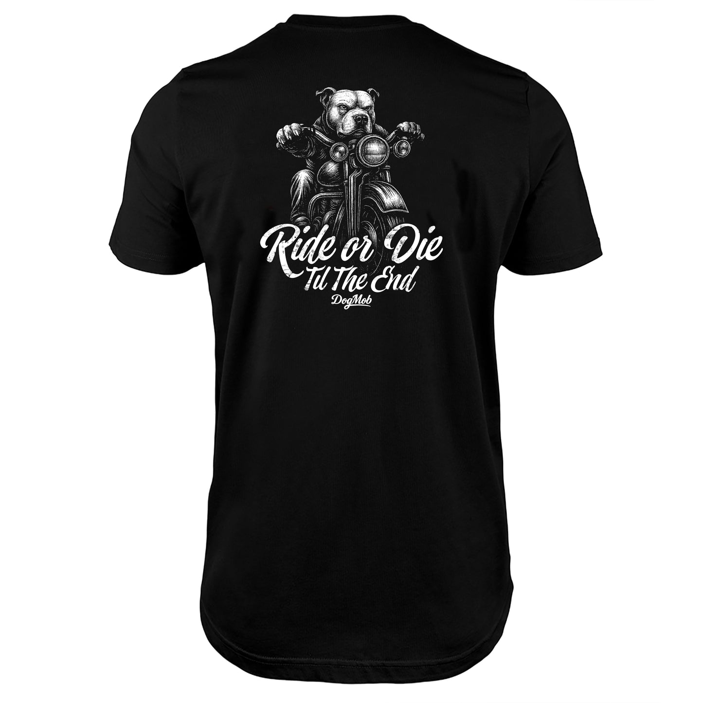 Ride Or Die Til The End Premium Tee Black