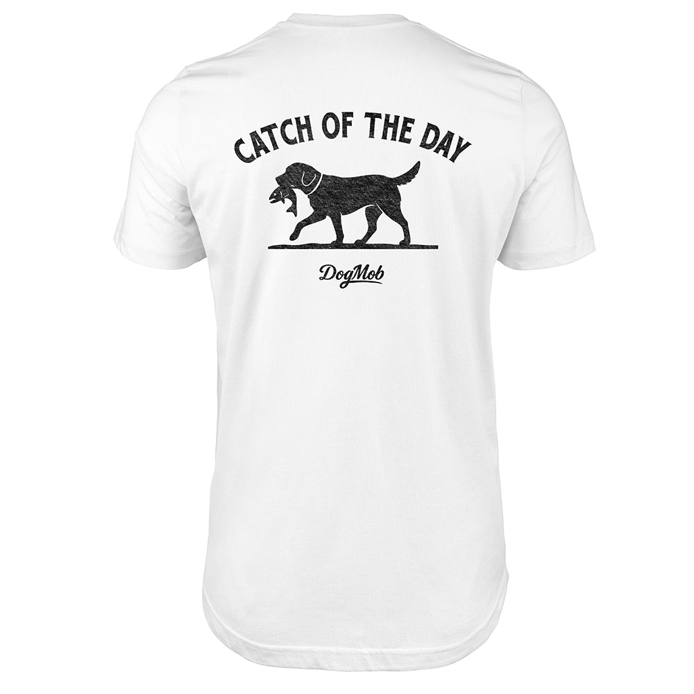 Catch Of The Day Premium Tee White