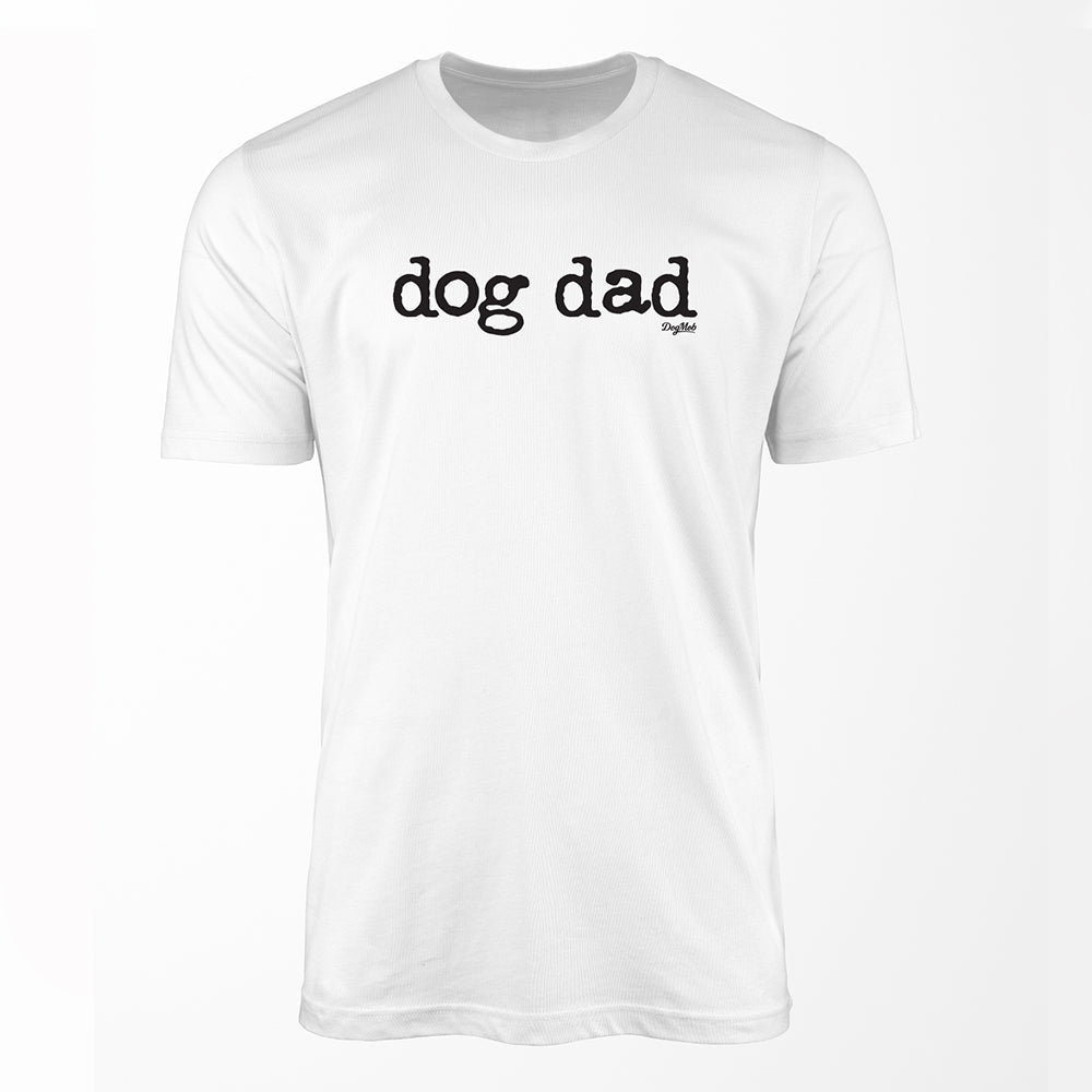 Dog Dad Premium Tee White