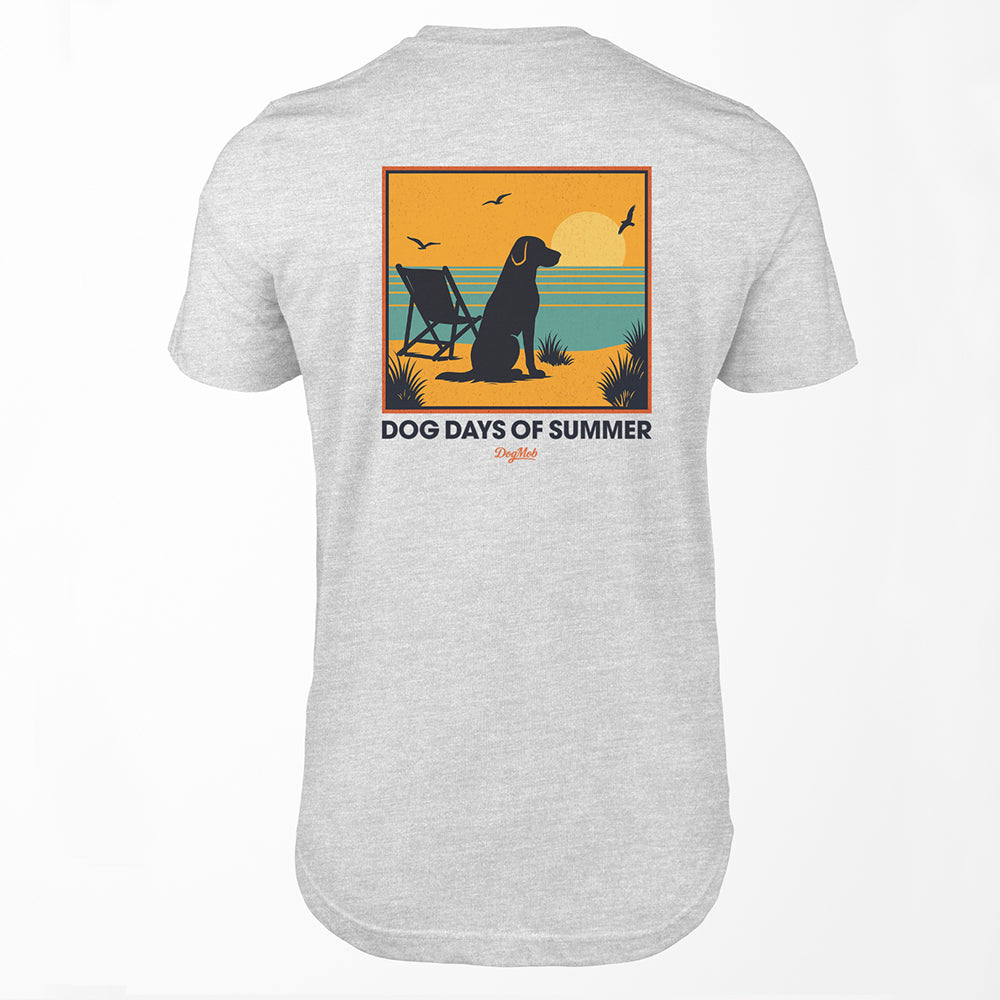 Dog Days Of Summer Premium Tee Heather Grey