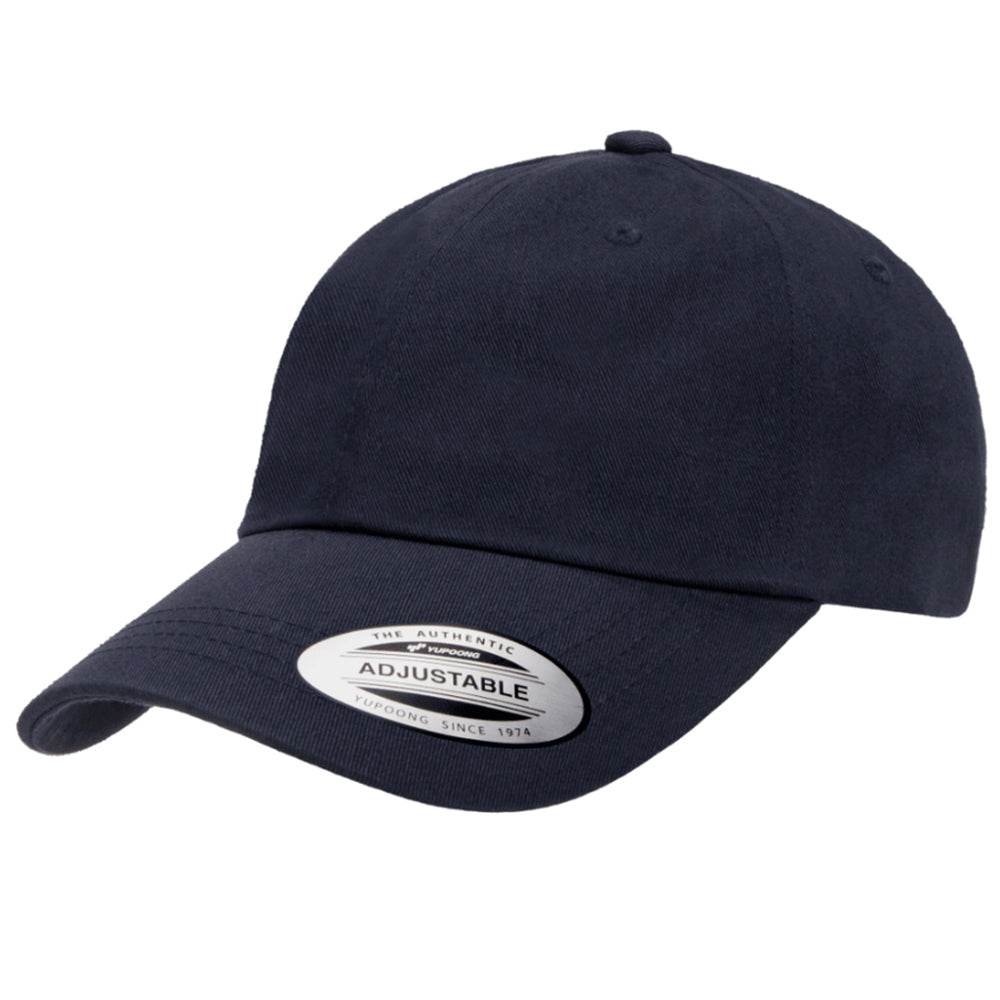 Dog Mob Navy- Embroidered Buckle Closer Dad Hat