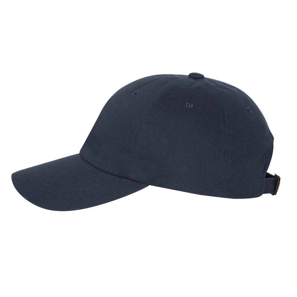 Dog Dad Navy- Embroidered Buckle Closer Dad Hat
