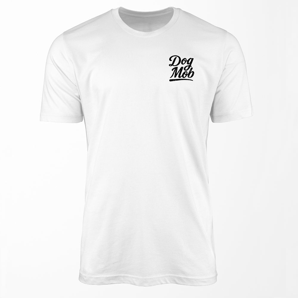 Ride or Die, My Dog & I Premium Tee White