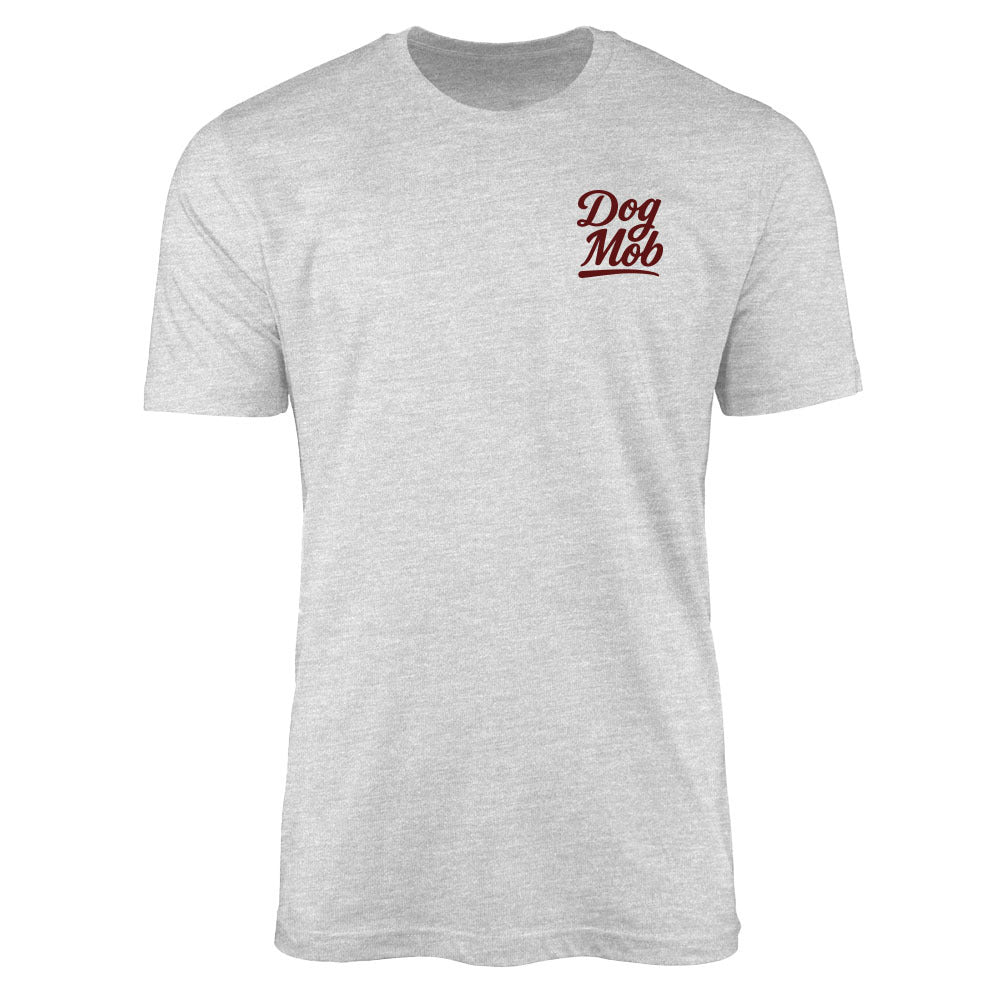 Man's Best Friends Grill Premium Tee Heather Grey