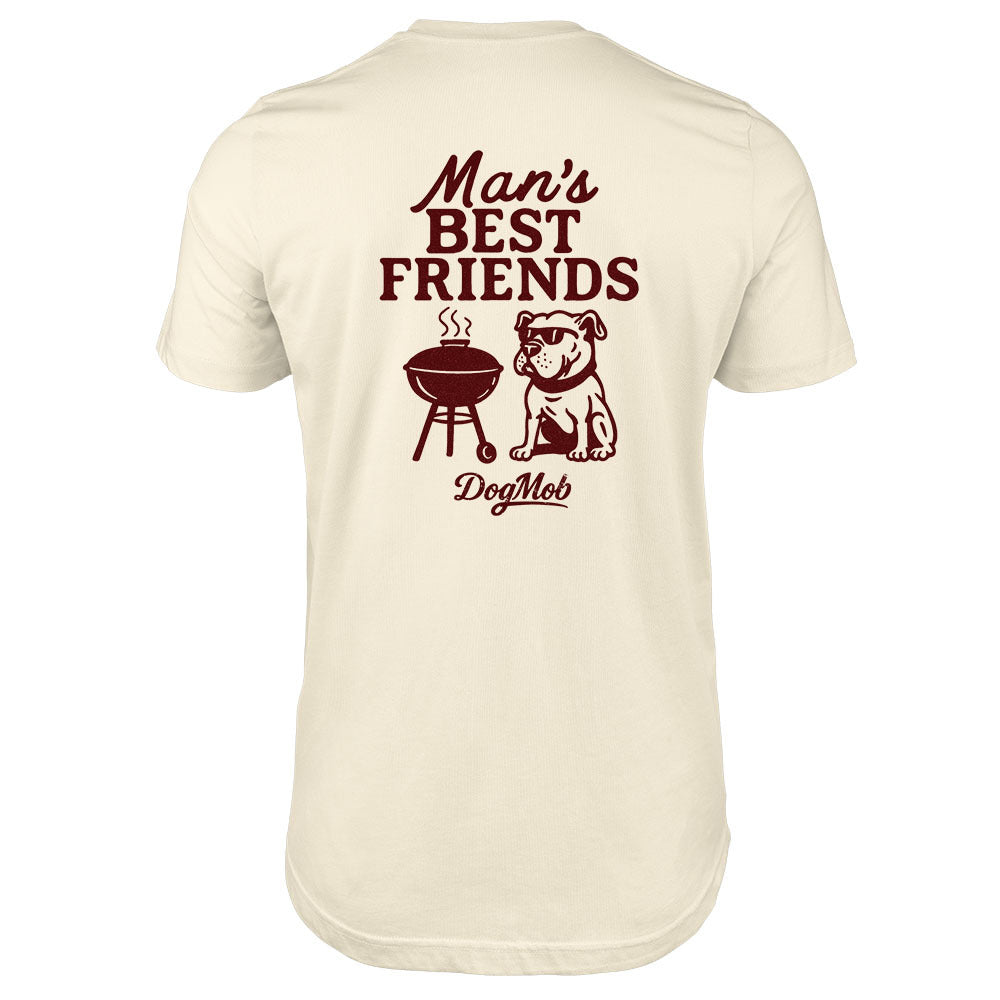 Man's Best Friends Grill Premium Tee Natural