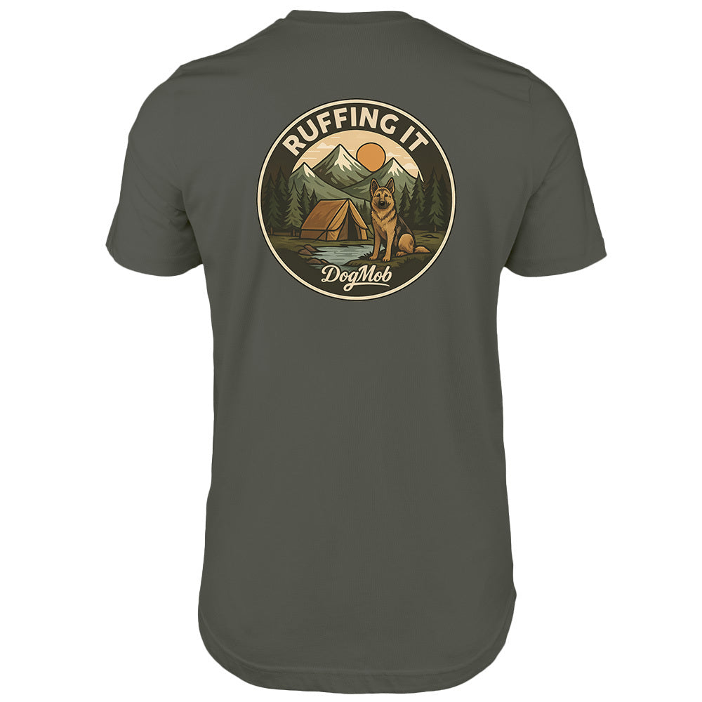 Ruffing It Premium Tee Military Green