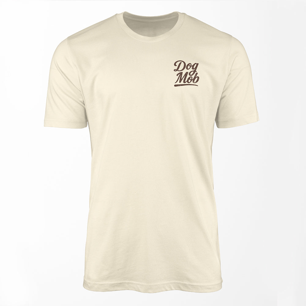 Out Of Office Camping Premium Tee Natural