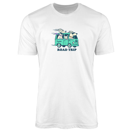 Road Trip Premium Tee White