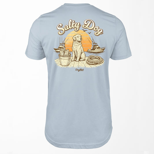 Salty Dog Premium Tee Light Blue