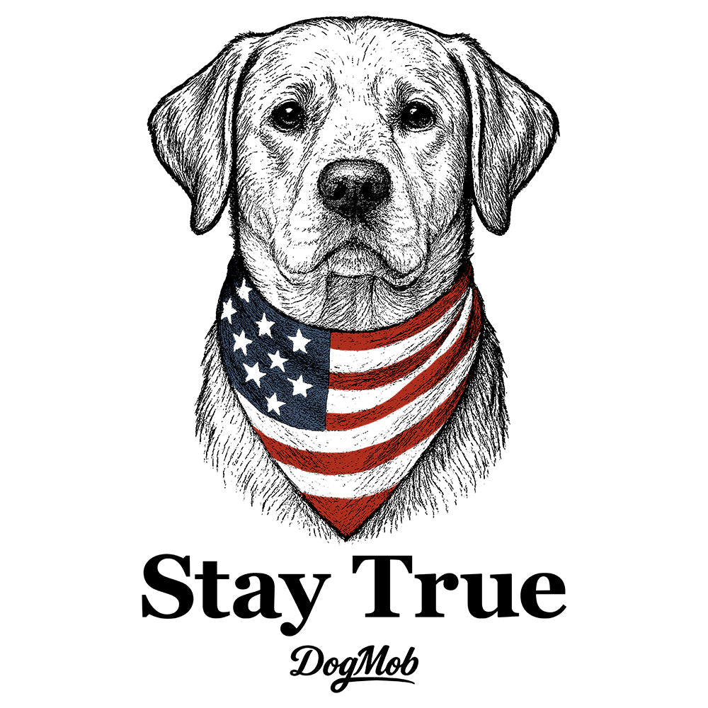 Stay True Premium Tee White