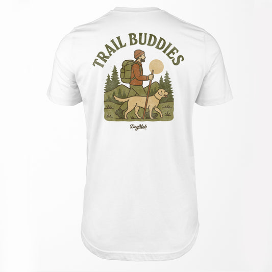 Trail Buddies Premium Tee White