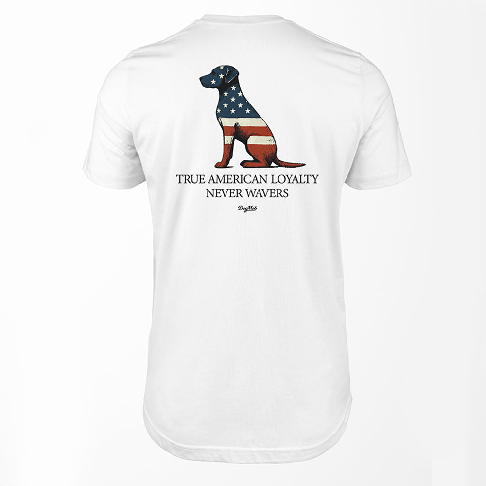 True American Loyalty Premium Tee White