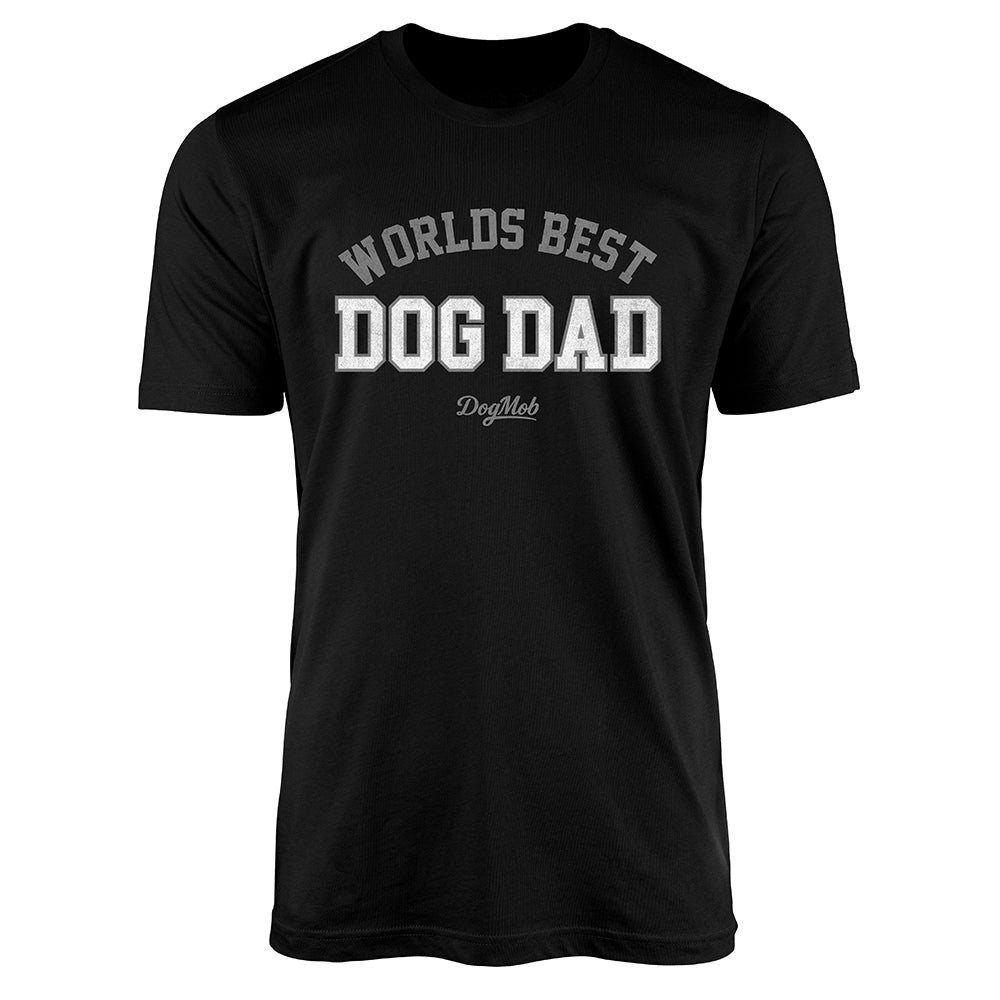 Worlds Best Dog Dad Premium Tee Black